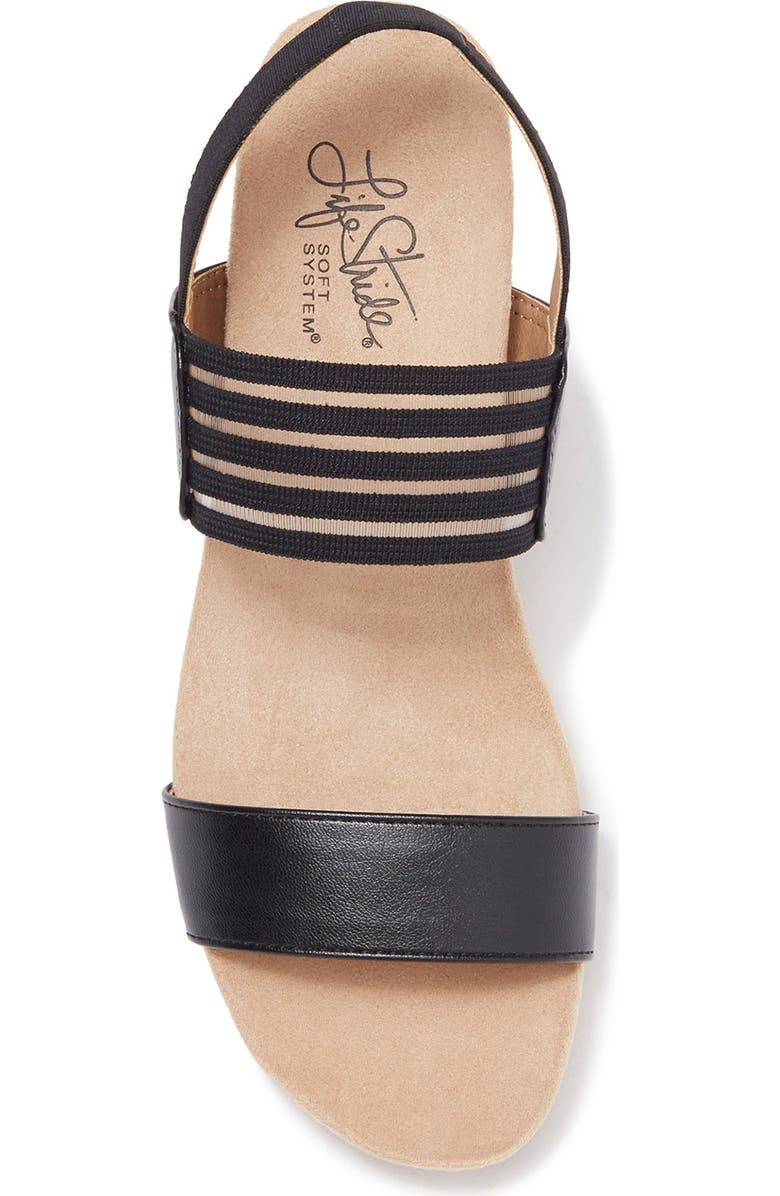 LifeStride Madrid Wedge Sandal - Wide Width Available, Alternate, color,