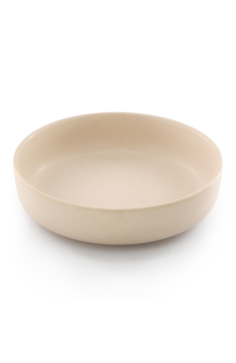 Soho Lounge Bryant Park 2 Piece 8 Inch Stoneware Dinner Bowl Set, Alternate, color, Beige