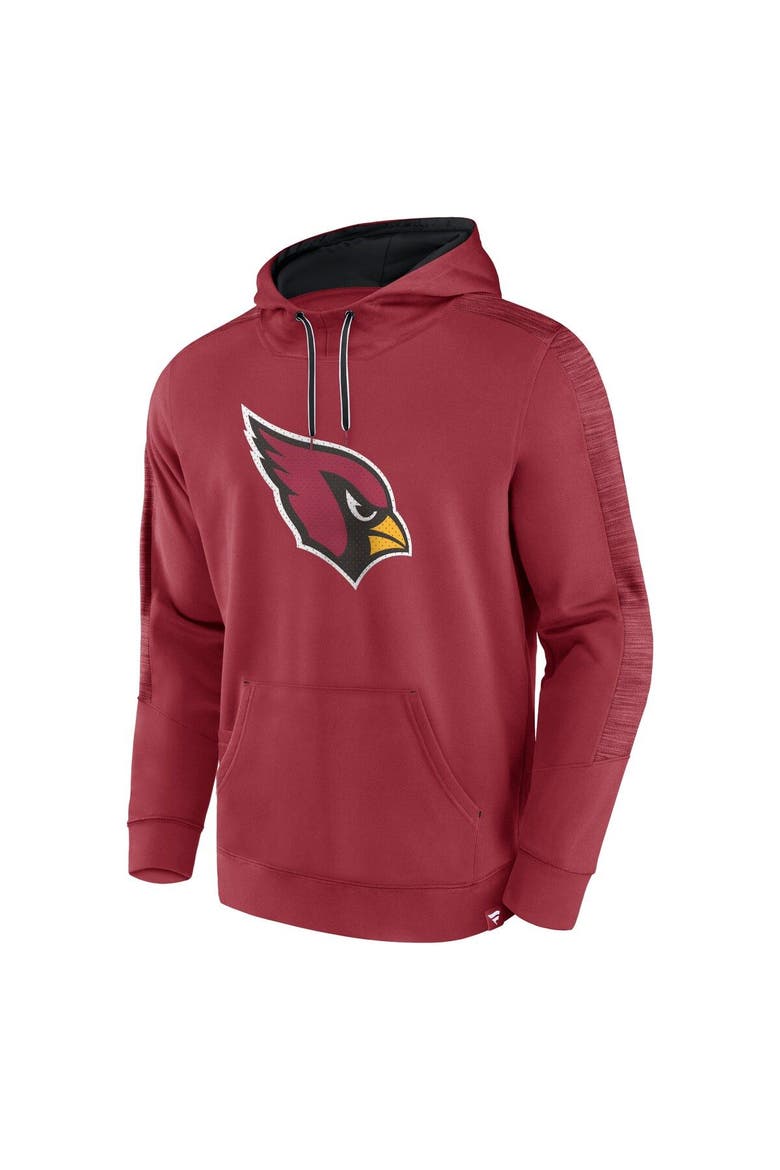 Men's Fanatics Branded Cardinal Arizona Cardinals Defender Evo Pullover Hoodie, Alternate, color, Cardinal