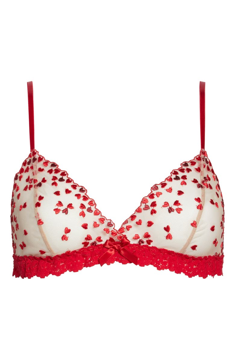 Hanky Panky Heartthrob Bralette, Alternate, color, 