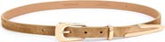 Ettika Liquid Metal Western Buckle Belt