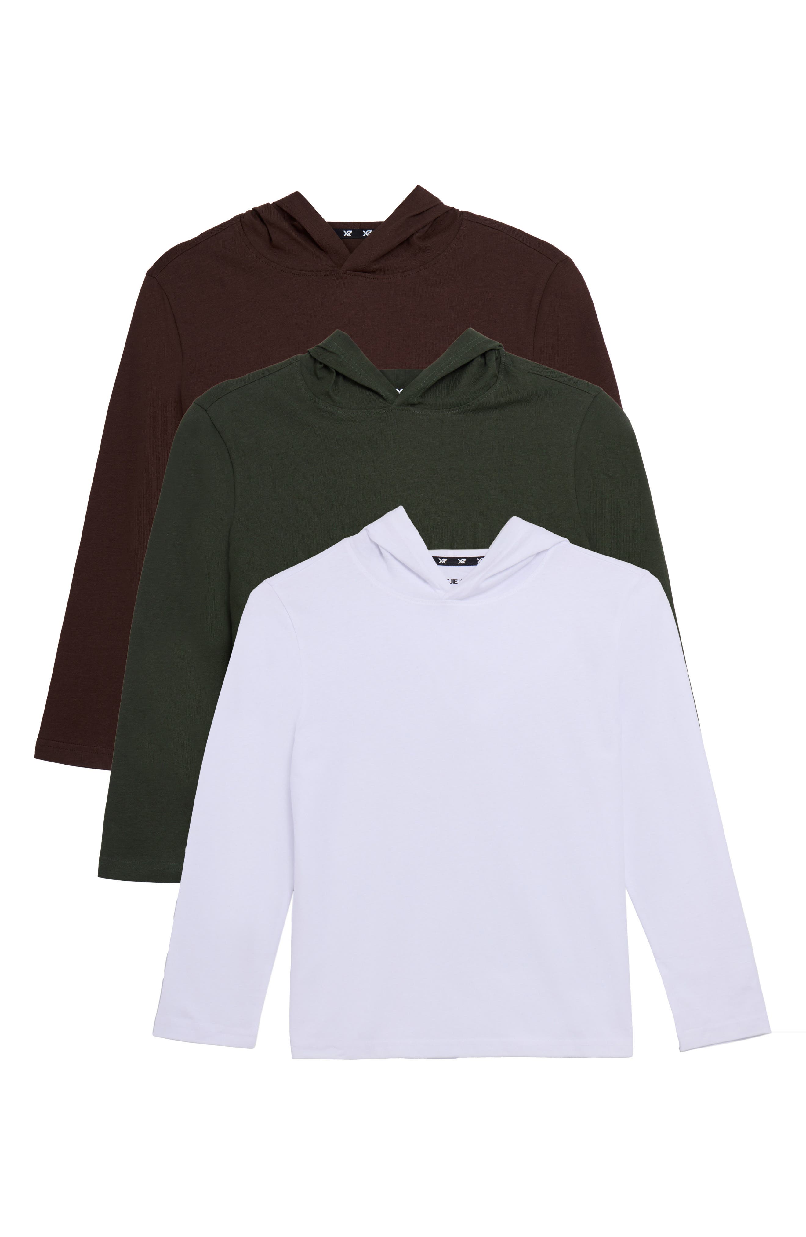 OLIVE/ BURGUNDY/WHITE