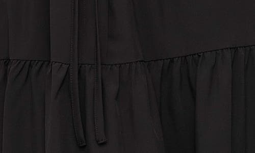DKNY DKNY SLEEVELESS TIERED MIDI DRESS 