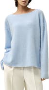 Lilysilk Boat-neck Brushed Cashmere Sweater