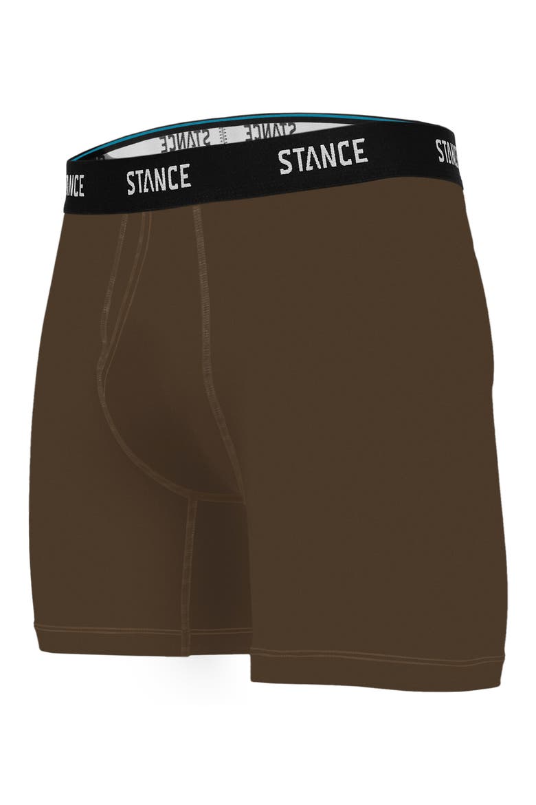 Solid Boxer Briefs, Main, color, BROWN