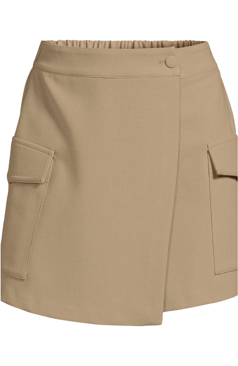Lands' End Crepe Above The Knee Skort, Alternate, color, 