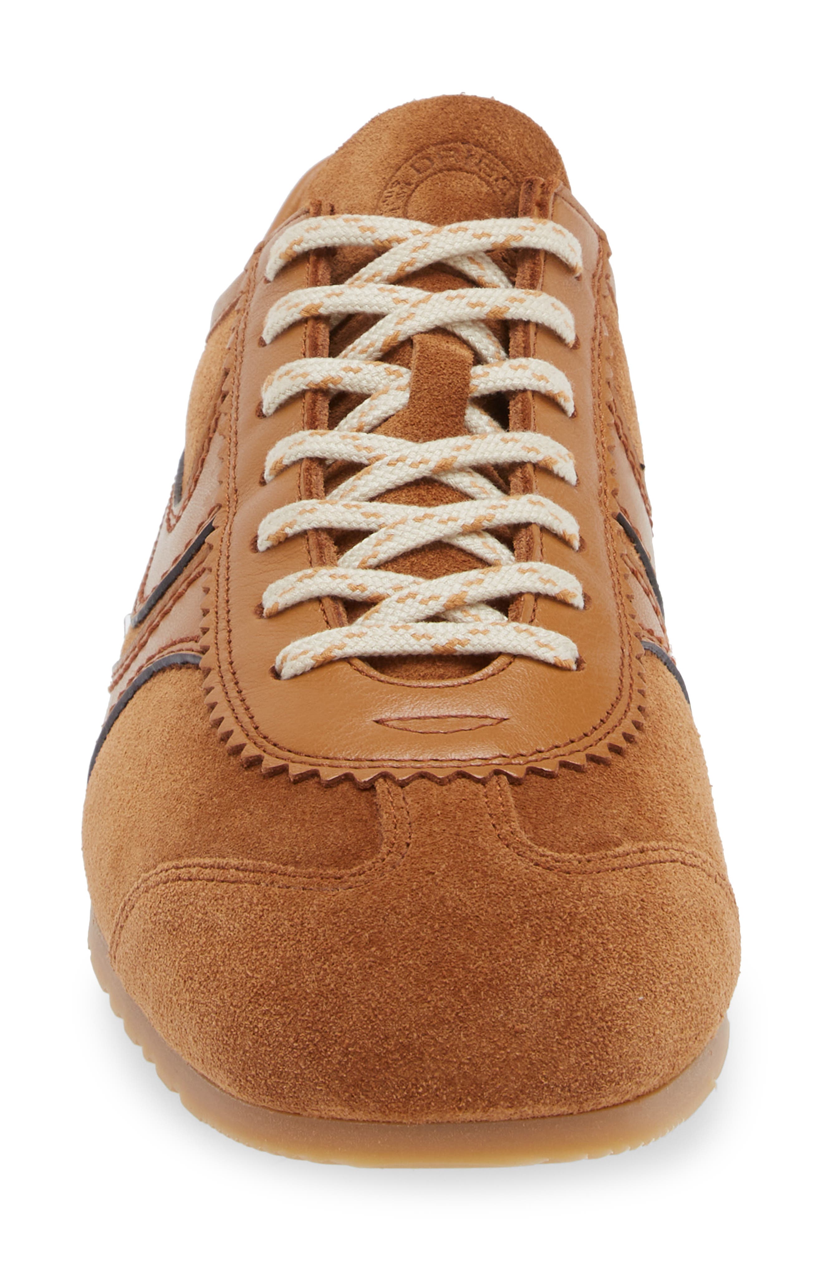 Dries Van Noten Suede Sneaker, Alternate, color, 