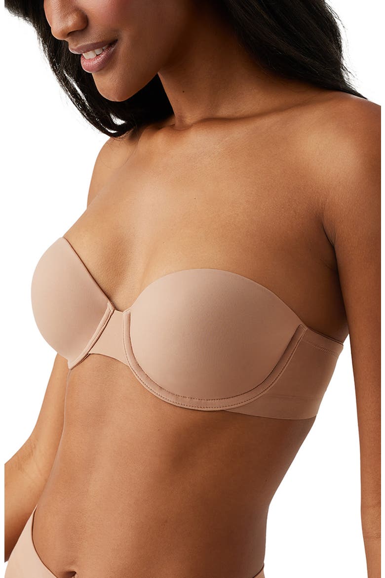 Comfort First Strapless Underwire Bra, Alternate, color, ROEBUCK