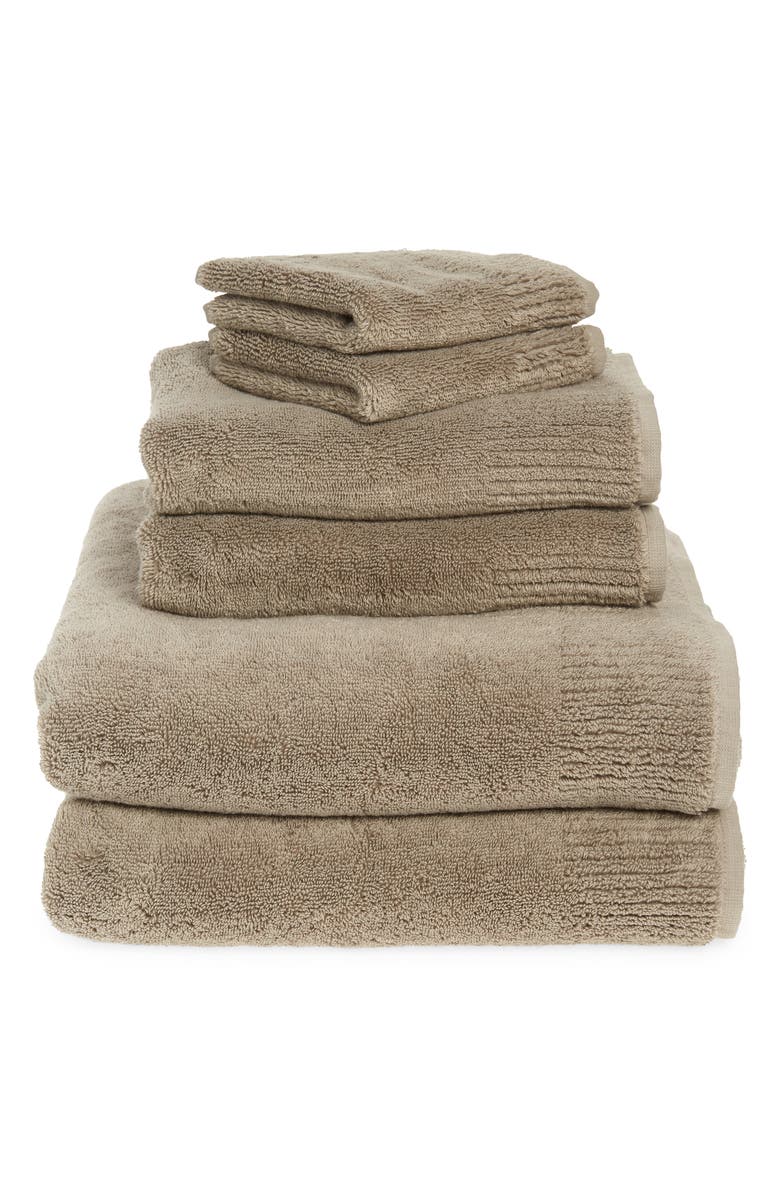 Nordstrom 6-Piece Luxury Aerospin Bath Towel, Hand Towel & Washcloth Set, Main, color,