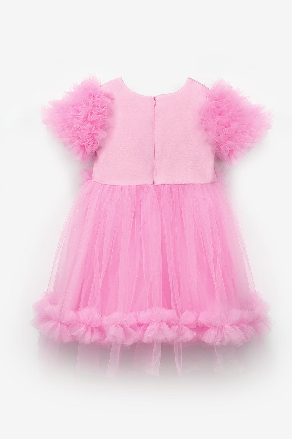 Le Mabelle Madison Girls’ Ruffle Tulle Dress | Nordstrom