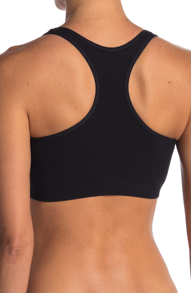 Abound Seamless Rib Knit Racerback Bralette, Alternate, color, 