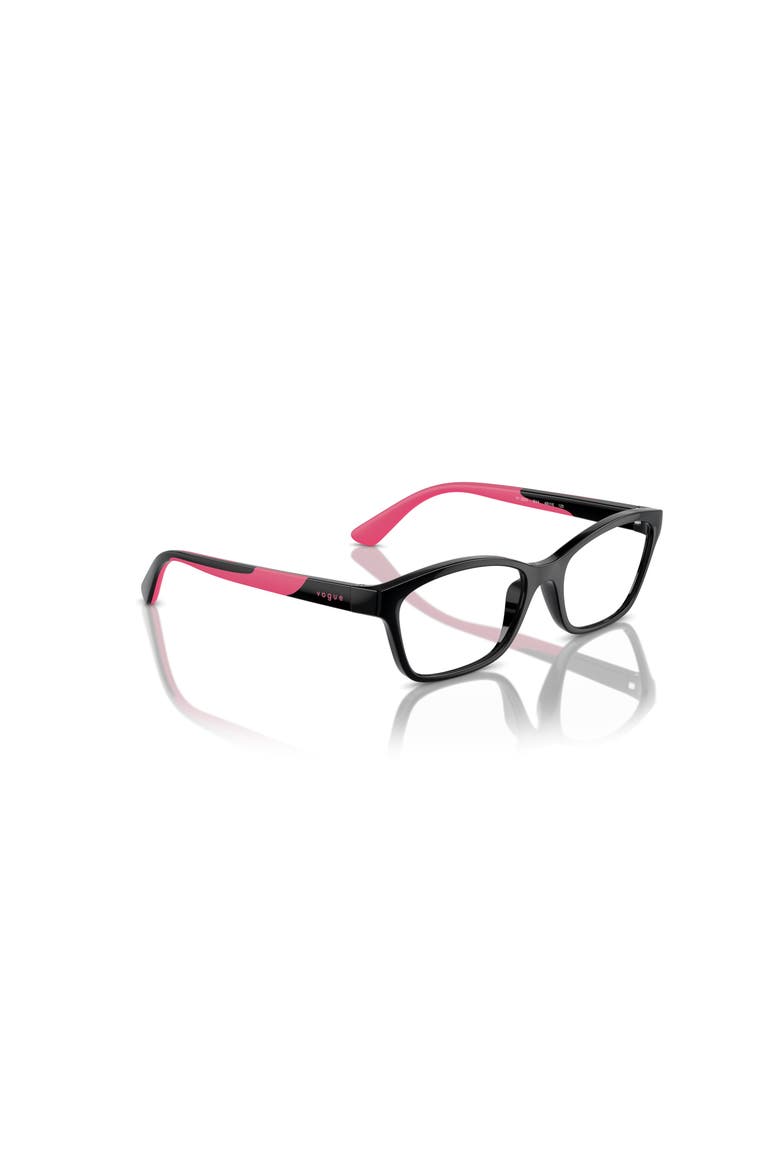 49mm Cat Eye optical glasses, Alternate, color, Black
