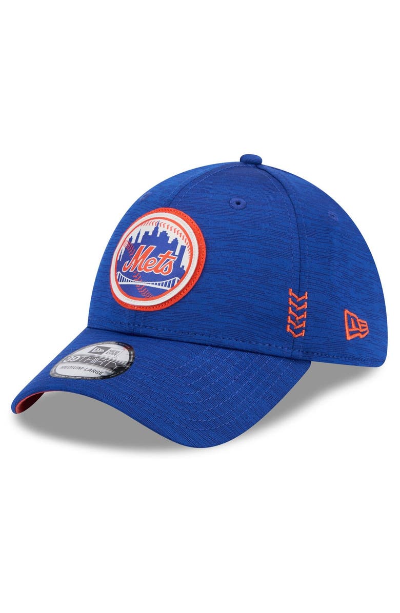 New Era Men's New Era  Royal New York Mets 2024 Clubhouse 39THIRTY Flex Fit Hat, Main, color, 