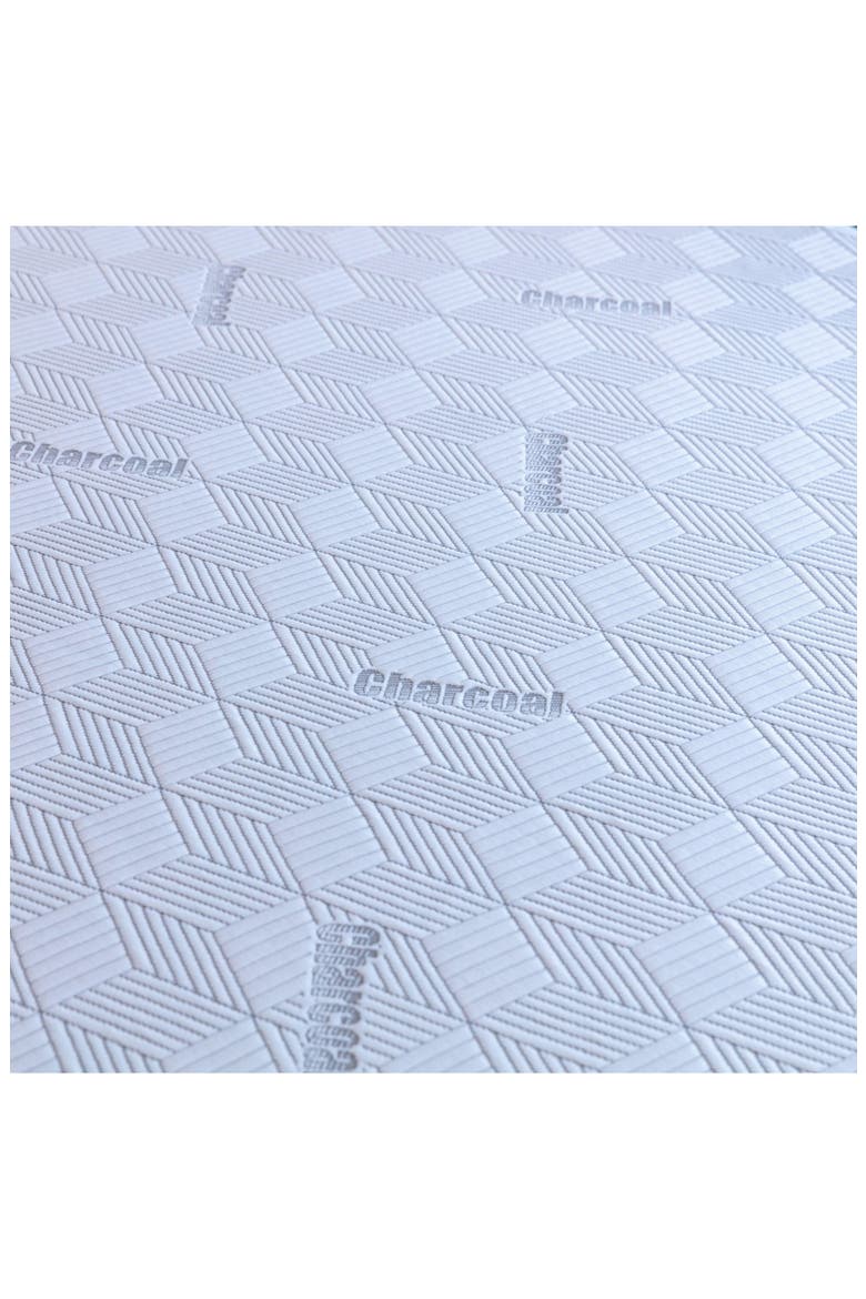 Charcoal Infused Mattress Topper, Alternate, color, NATURAL