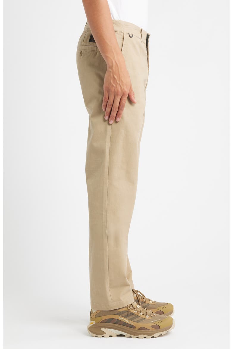 Crossroads Stretch Cotton Chinos, Alternate, color, KHAKI