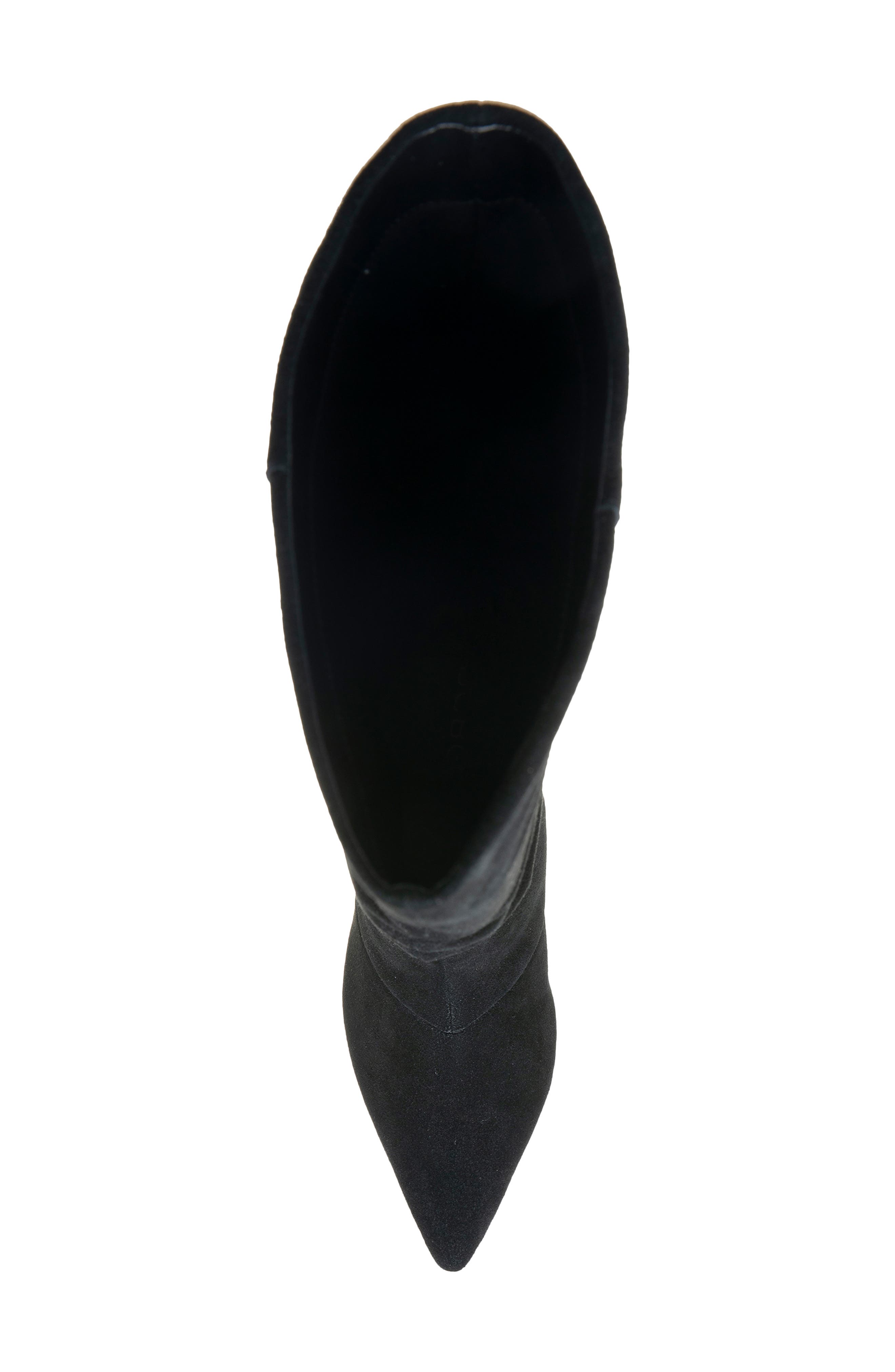 Daleza Over the Knee Boot, Alternate, color, BLACK SUEDE