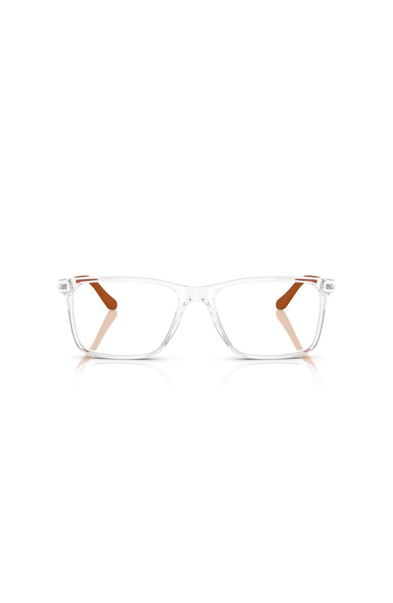 Ralph Lauren 54mm Rectangle optical glasses, Alternate, color, Transparent