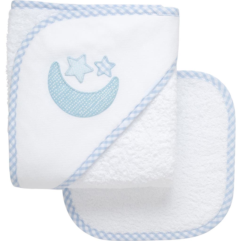 3 Marthas Classic Adventures Applique Hooded Towel & Washcloth Set