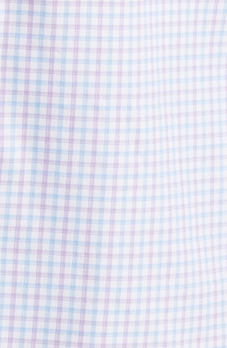 Peter Millar Airlie Microcheck Stretch Button-Down Shirt, Alternate, color, 