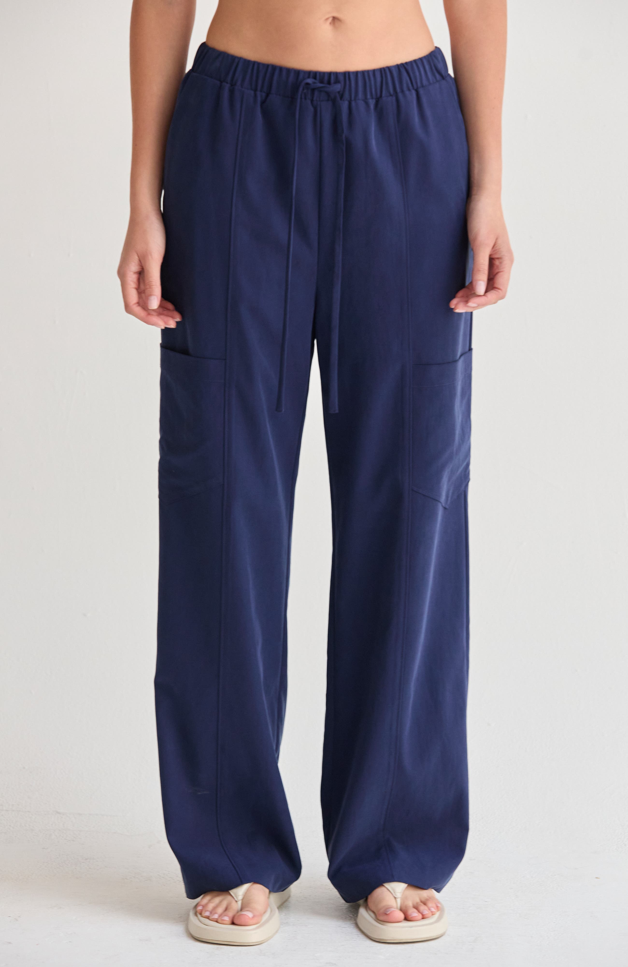 Pull On Tencel Blend Pants - image 5