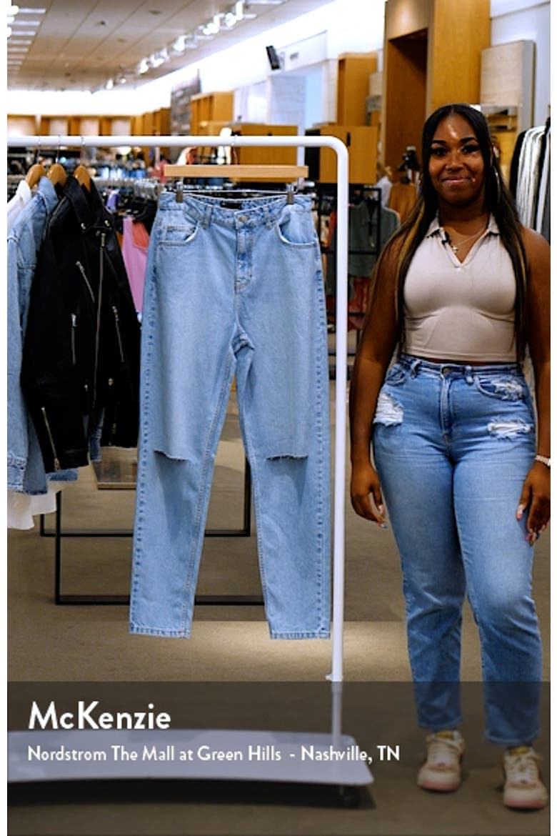 Ripped Relaxed Mom Jeans video
