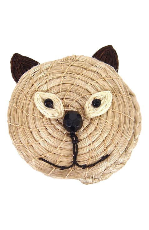 Animal Lidded Basket