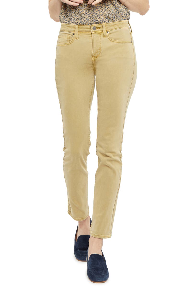NYDJ Sheri High Waist Stretch Slim Ankle Jeans, Main, color, 