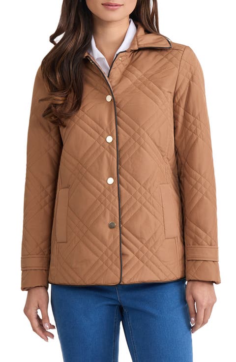 Triple Diamond Quilted Jacket