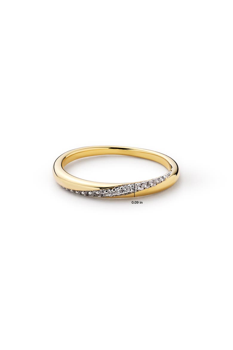 Kira Pavé Ring, Alternate, color, GOLD / CLEAR