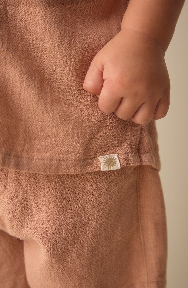 NEXT Kids' Camp Shirt & Shorts Set, Alternate, color, Orange