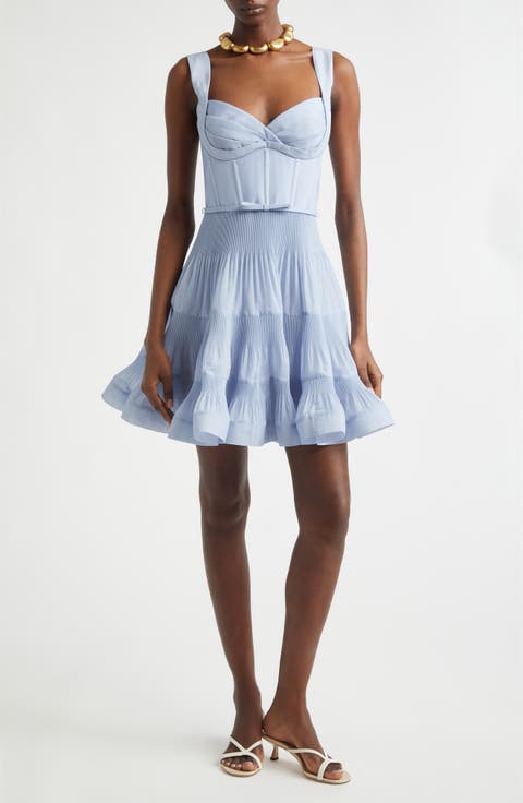 Kindred Spirit Pleated Draped Minidress