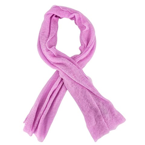 Small Cashmere Plain Scarf