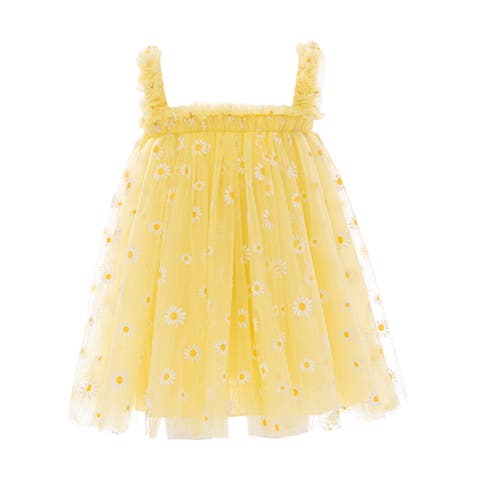 Solenne Daisy Ruffle Dress