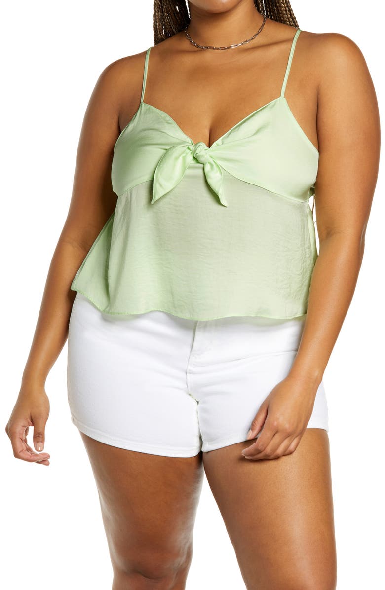 BP. Bow Detail Tank Top, Main, color, 