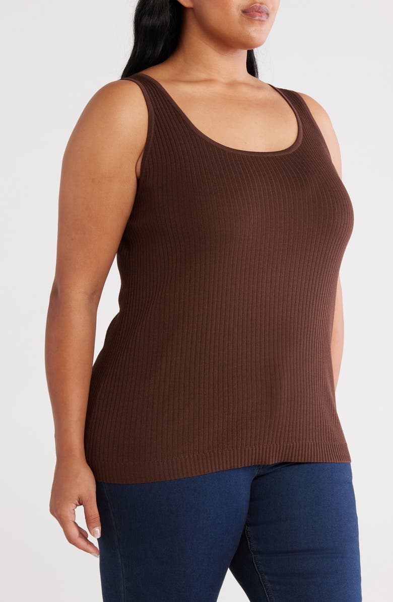 Jones New York Sutton Rib Sweater Tank, Alternate, color, 