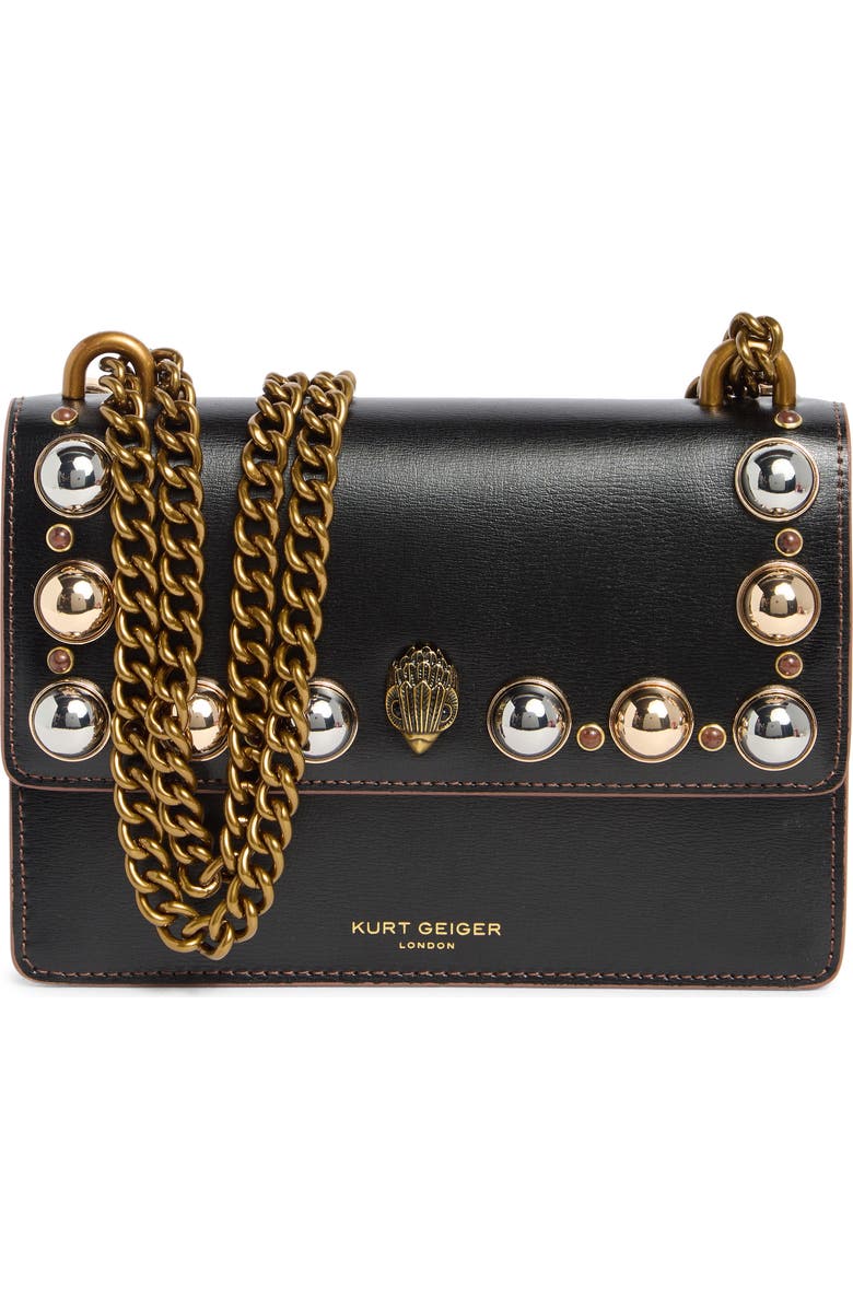 Kurt Geiger London Shoreditch Small Eagle Stud Crossbody Bag, Main, color,