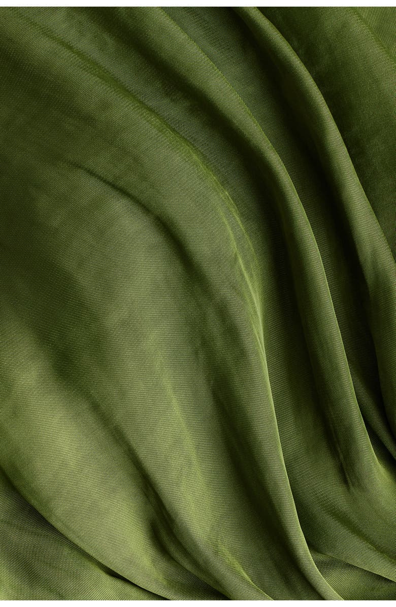 H&M Wrapover blouse, Alternate, color, Olive Green