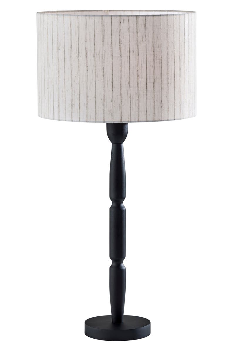 ADESSO LIGHTING Nigel Table Lamp, Main, color, Black