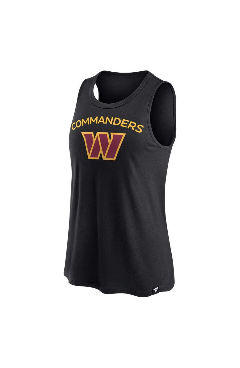 FANATICS Women's Fanatics Branded Black Washington Commanders Root For Tank Top, Alternate, color, 