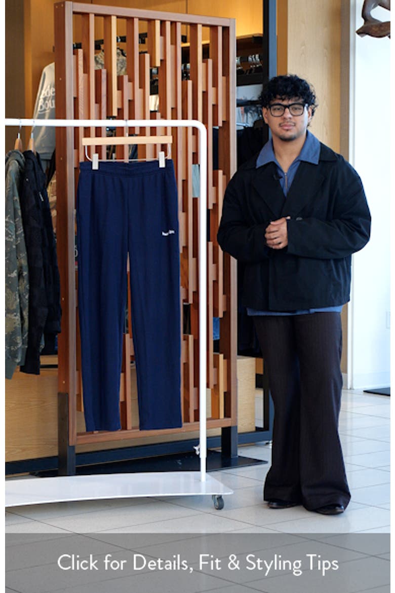 Wordmark Waffle Knit Pants video