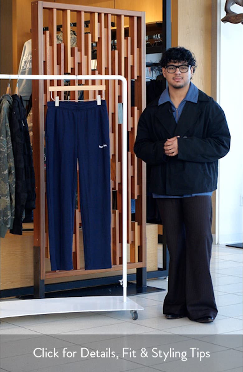 Wordmark Waffle Knit Pants, sales video thumbnail