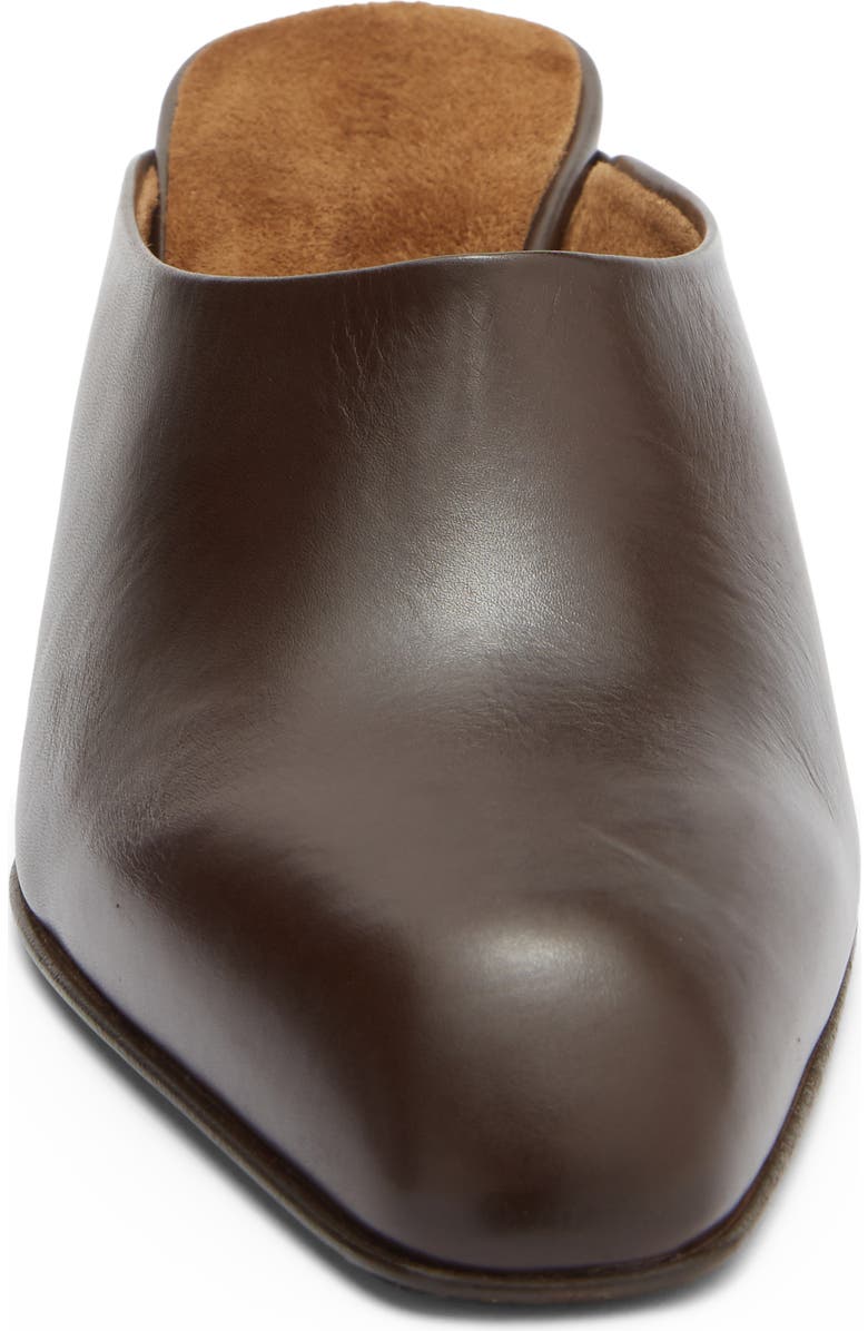 Khaite Colt Square Toe Mule, Alternate, color, Cacao