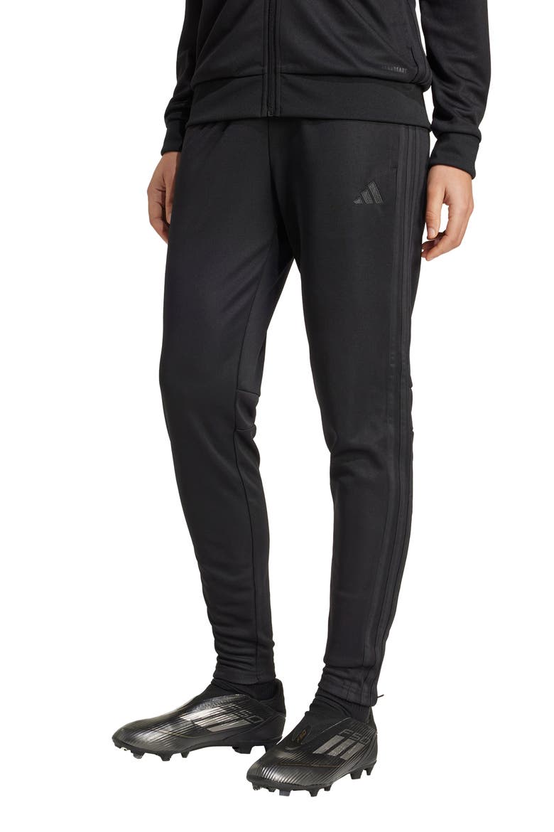 Tiro 25 Essential Recycled Polyester Training Pants, Main, color, BLACK