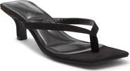 WILD DIVA LOUNGE Able Croc Embossed Thong Sandal