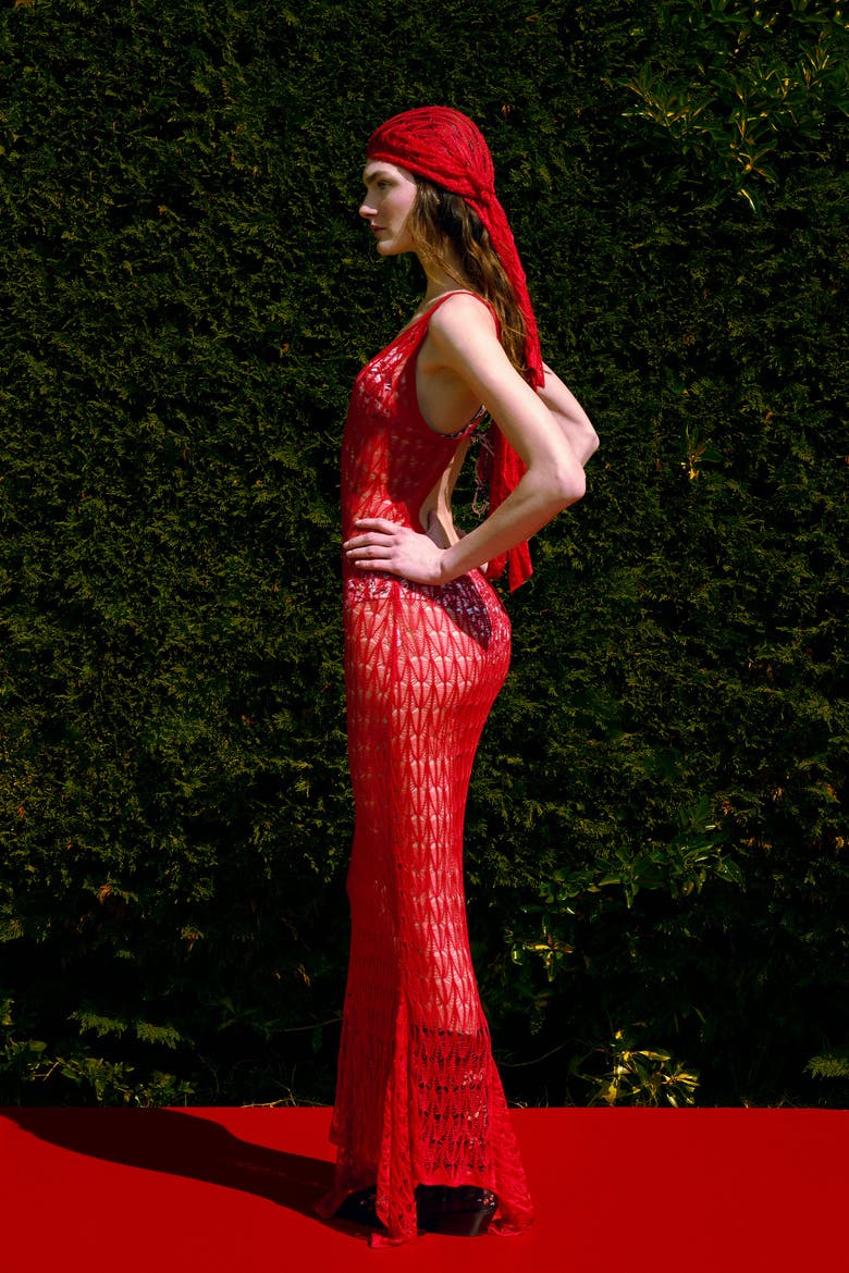 knit beach dress maxi Brittany Sleeveless Crochet Knit Maxi Dress Black LARGE