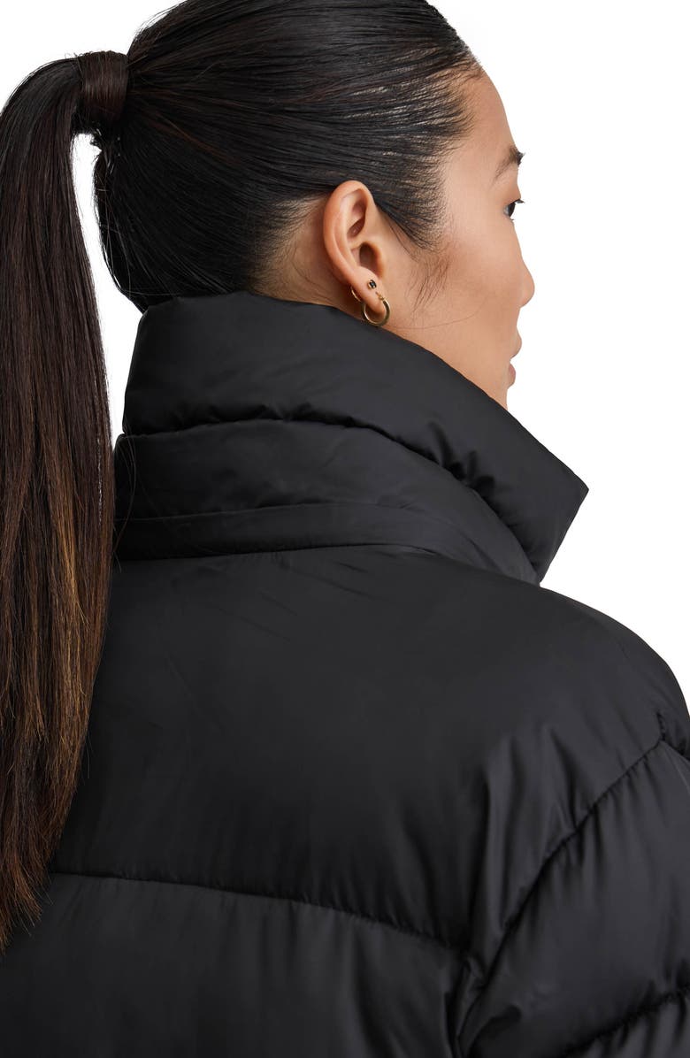 NVLT Cire Wonder Puffer Jacket with Removable Hood, Alternate, color, Black