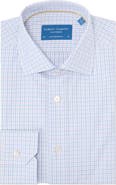 Robert Talbott Reynolds Mini Tattersall Shirt in Contemporary Fit