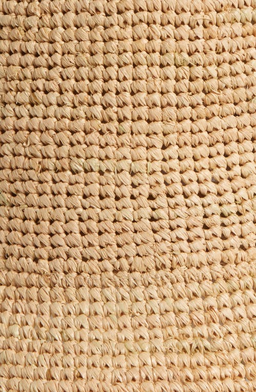 L*space Lspace Carmel Island Raffia Bucket Hat In Natural