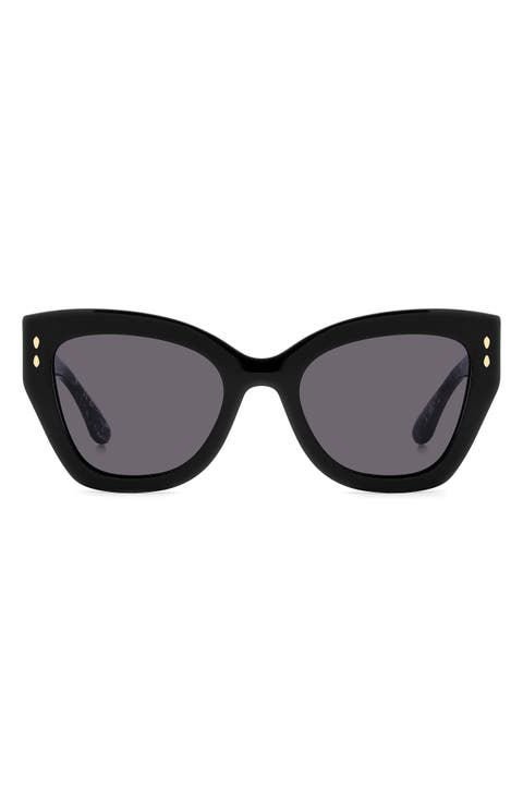 53mm Rectangular Sunglasses