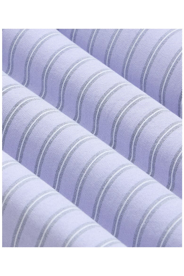 Friday Stripe Cotton Oxford Cloth Button-Down Shirt, Alternate, color, LAVENDERSTP